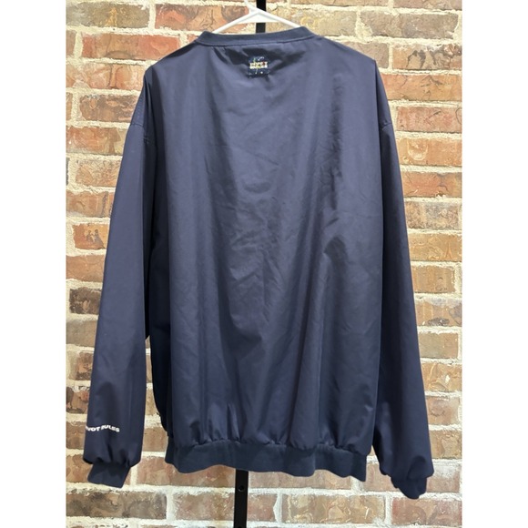 Pivot Rules Pullover Mens XXL, Navy Golf Windshirt Quarter Zip Embroidered, Golf - Picture 6 of 7